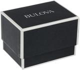 Bulova Women's 97M108 Crystal Analog Display Japanese Quartz Red Watch