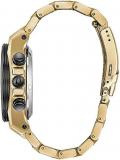 Bulova 98B271 Chronograph Gold Tone Stainless Steel Quartz Dress Men's Watch