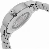 Bulova 63B154 Men's Gemini Automatic GMT Stainless Steel Black Dial Ss Watch
