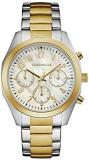 Caravelle by Bulova Sport Chronograph Ladies Watch, Stainless Steel Dress , Two-...