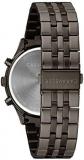 Caravelle by Bulova Men's Dress Chronograph Quartz Gunmetal Ion Plated Stainless Steel Watch, Gray Dial Style: 45A141