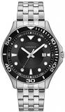 Caravelle by Bulova Sport Quartz Mens Watch, Stainless Steel , Silver-Tone (Mode...