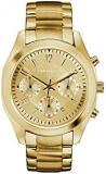 Caravelle by Bulova Sport Chronograph Ladies Watch, Stainless Steel , Gold-Tone ...