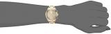 Caravelle by Bulova Sport Chronograph Ladies Watch, Stainless Steel , Gold-Tone (Model: 44L238)