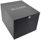 Bulova Men's Classic Gold Tone Stainless Steel 6-Hand Chronograph Quartz Watch, Diamond Dial Style: 97D114