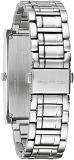 Bulova Ladies' Frank Lloyd Wright Stainless Steel 3-Hand Quartz, Rectangle Dial Style: 96L286