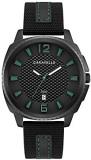 Caravelle by Bulova Sport Quartz Mens Watch, Stainless Steel with Black Nylon & ...