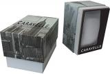 Caravelle by Bulova Sport Quartz Mens Watch, Stainless Steel with Black Nylon & Leather Strap, Black (Model: 45B155)