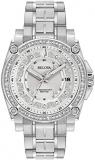Bulova Men's Icon High Precisionist Quartz Chronograph Diamond Watch, 100m Water...