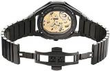 Bulova Men's CURV Chronograph Black Ion-Plated Stainless Steel Watch 98A207