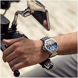Bulova Men's Precisionist Chronograph Blue Dial Stainless Steel Watch | 96B349