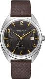 Bulova Mens Frank Sinatra Fly Me to The Moon Automatic Silver-Tone Stainless Ste...