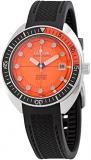 Bulova Men's Devil Diver Oceanographer Black Rubber Strap Watch 96B350