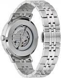 Bulova Men's Vintage Aerojet 4-Hand Automatic Watch, Open Aperture, Hack Feature, 24 Hour Time, Calendar Date, Double Curved Mineral Crystal, Luminous Hands, 41mm