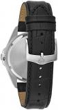Bulova Men's Precisionist 3-Hand Calendar Leather Strap Watch