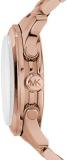 Michael Kors MK8096 Men's Runway Rose Gold-Tone Stainless Steel Watch