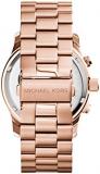 Michael Kors MK8096 Men's Runway Rose Gold-Tone Stainless Steel Watch