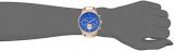 Michael Kors Chronograph Blue Dial Rose Gold-Tone Mens Watch MK5911