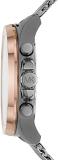 Michael Kors Men's Brecken Quartz Watch with Stainless Steel Strap, Gunmetal, 22 (Model: MK8868)