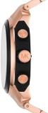 Michael Kors Men's Kyle Quartz Watch with Stainless Steel Strap, Rose Gold, 24 (Model: MK8889)