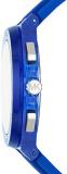 Michael Kors Lennox Chronograph Blue Translucent Nylon and Silicone Watch (Model: MK8958)
