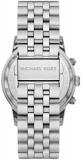 Michael Kors Men's Hutton Chronograph Watch with Leather or Steel Band