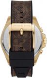 Michael Kors Men's Brecken Quartz Watch with Stainless Steel Strap