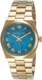Michael Kors Women's MK5894 - Channing Gold/Turquoise Watch