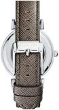 Michael Kors MK2377 Caitlin Crystal Pave Glitz Pearl Gray Leather Strap Womens Watch