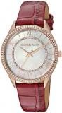 Michael Kors Women's MK2691 Lauryn Analog Display Quartz Red Watch