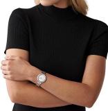 Michael Kors Women's Watch DARCI, 35 mm case size, Three Hand movement, Stainless Steel strap