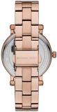 Michael Kors Women's Norie Quartz Watch with Stainless Steel Strap, Pink, 18 (Model: MK4405)