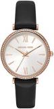 Michael Kors Women's Maisie Three-Hand Rose Gold-Tone Stainless Steel Watch MK2898
