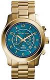 Michael Kors Runway Gold Three-Hand Men's Watch