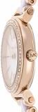 Michael Kors Sofie Quartz Crystal White Dial Ladies Watch MK4347