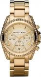 Michael Kors Women's Blair Gold Tone Stainless Steel Watch MK5166