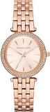 Michael Kors MK3431 Mini Darci Rose Gold Tone Womens Quartz Watch Gift set