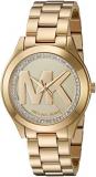 Michael Kors Women's Mini Slim Runway Gold Watch MK3477
