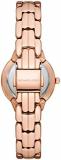 Michael Kors Women's Allie Quartz Watch with Stainless Steel Strap, Rose Gold, 12 (Model: MK1039)