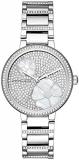 Michael Kors Women's MK3835 Courtney Analog Display Analog Quartz Silver Watch
