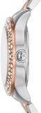 Michael Kors Women's Quartz Watch with Stainless Steel Strap, Two-Tone, 12 (Model: MK4559)