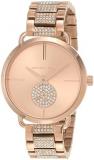 Michael Kors Women's Portia Quartz Watch with Stainless Steel Strap, Rose Gold, ...