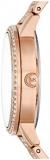 Michael Kors MK4369 Rose Gold Tone Dial/Bracelet Band Melissa Three-Hand Stainless Steel Women's Watch