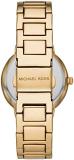 Michael Kors MK3960 Gabbi Three-Hand Mother of Pearl Dial Gold Tone Stainless Steel Women's Watch