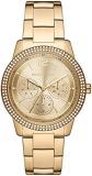 Michael Kors Women's Tibby Quartz Watch with Stainless Steel Strap, Gold, 20 (Model: MK6927)