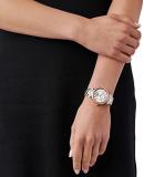 Michael Kors Women's Abbey Quartz Watch with Stainless Steel Strap