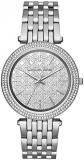 Michael Kors MK3404 Ladies Darci Silver Tone Steel Watch