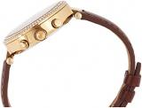 Michael Kors Women's MK2249 - Parker Chronograph Chocolate/Gold Watch