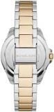 Michael Kors Women's Kacie Quartz Watch with Stainless Steel Strap, Two-Tone, 18 (Model: MK6931)