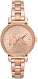Michael Kors Women's MK4335 Sofie Analog Display Quartz Rose Gold Watch